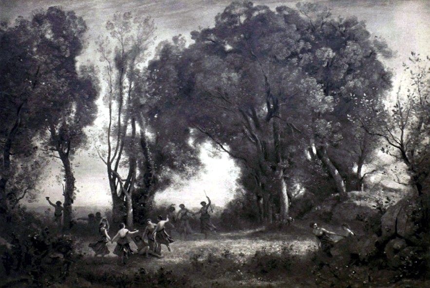 Коро (1796-1875). Утро. (Париж. Лувр.) С разрешения Ад. Браун и Ко в Дорнахе. 