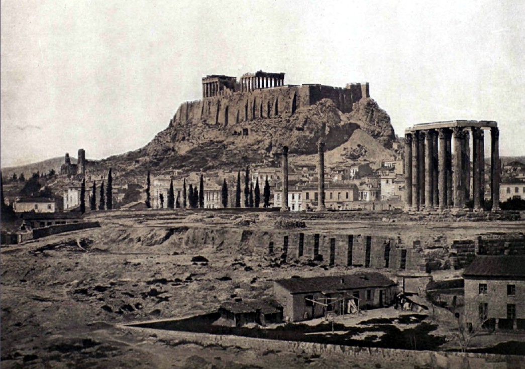 Афины. II. Акрополь и храм Зевса Олимпийского.