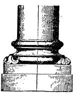 Рис. 7. База романской капители (из Лааха).