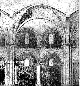 Рис. 18. Своды церкви Сант-Амброджо в Милане.