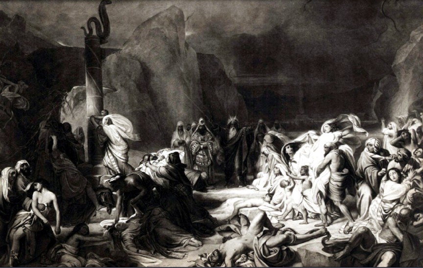 Ф. А. Бруни (1799 1875). Медный змей. (Русский музей Императора Александра III, в Петербурге).